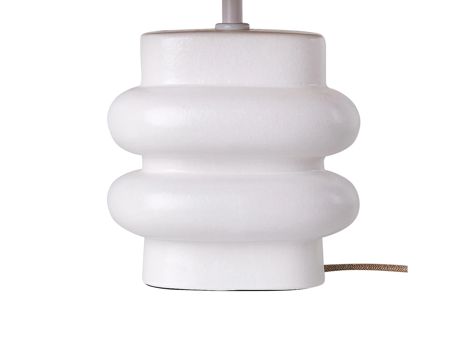 Lampada da tavolo JUDY Ceramica Bianco