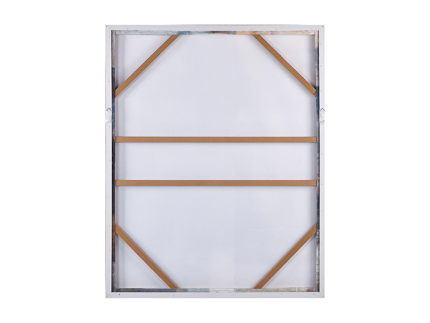 Canvas PULSANO Abstract motief 83 x 103 cm Multicolor