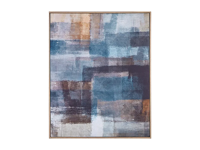 Canvas PULSANO Abstraktes Muster 83 x 103 cm Bunt