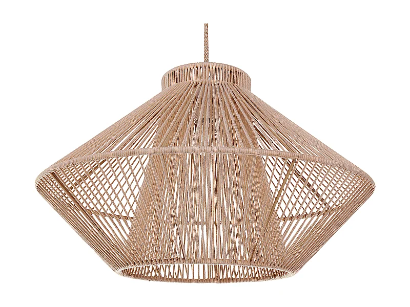 Lámpara colgante PALMETTO Algodón Beige