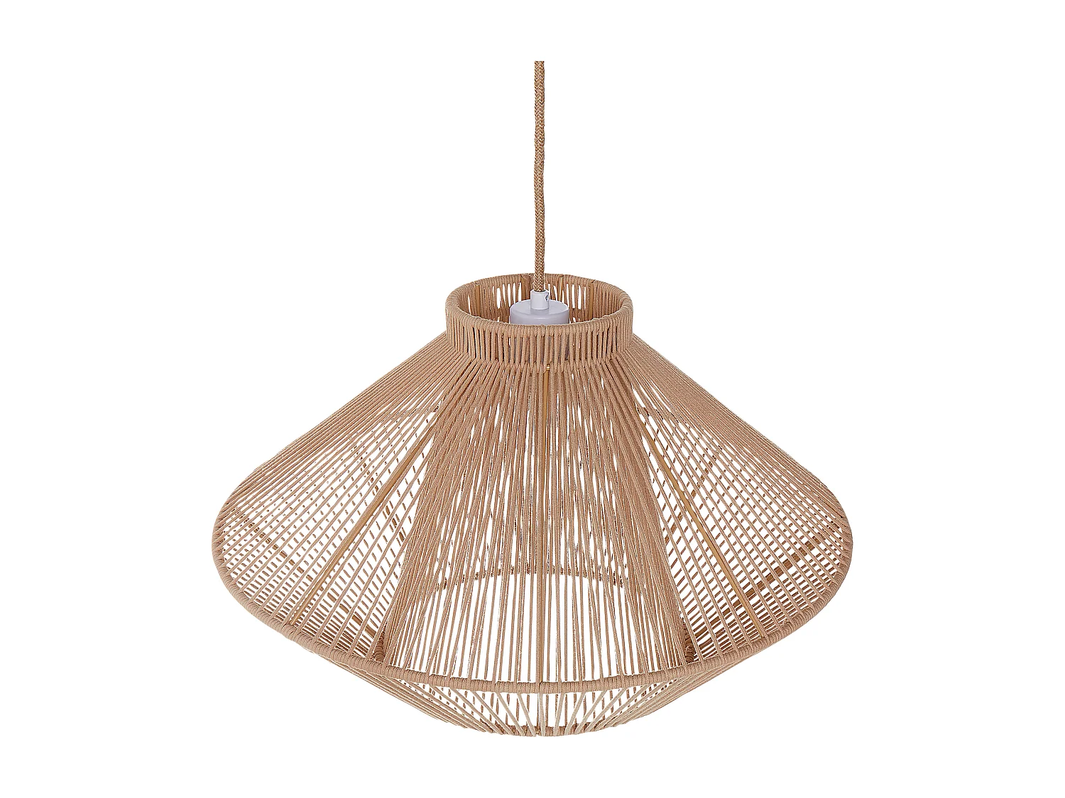 Hanglamp PALMETTO Katoen Beige