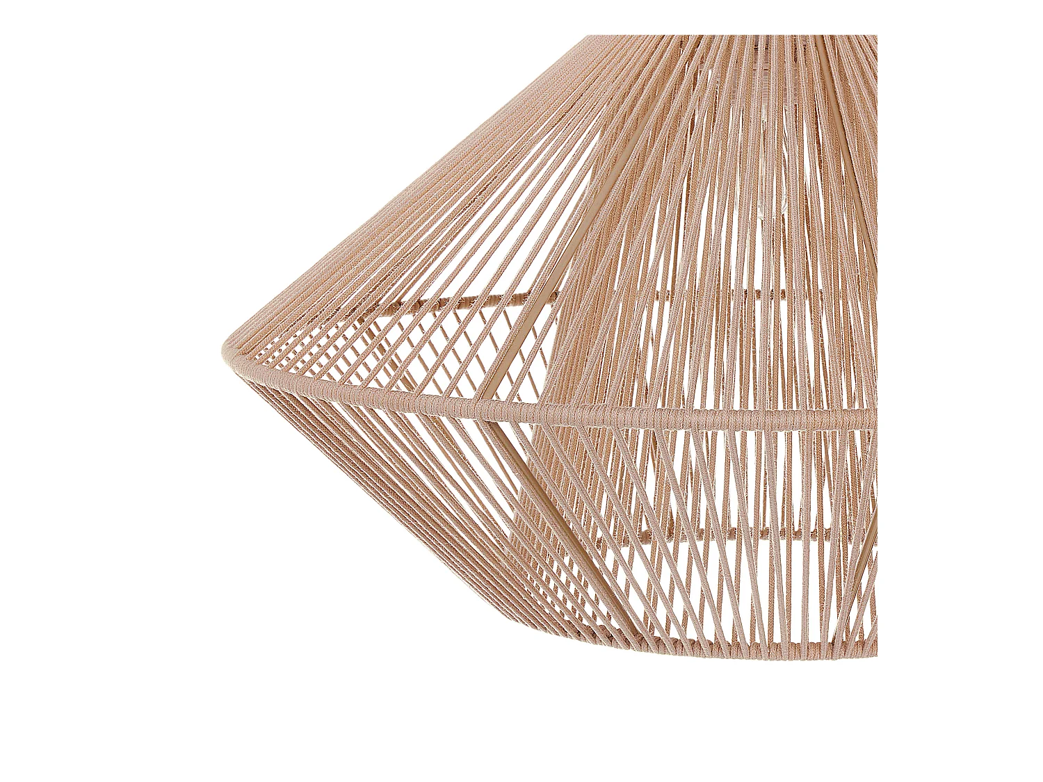 Lampe suspension PALMETTO Coton Beige