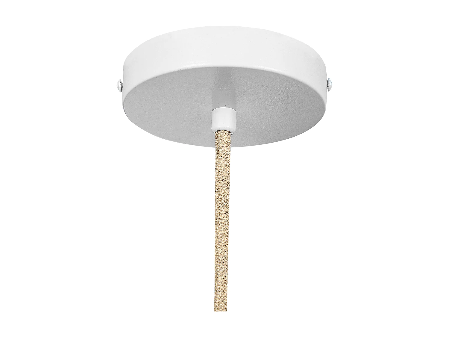 Hängelampe PALMETTO Baumwolle Beige