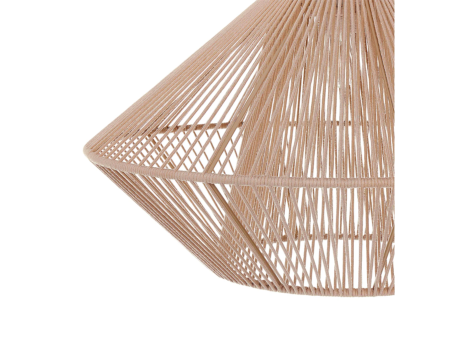 Lampe suspension PALMETTO Coton Beige