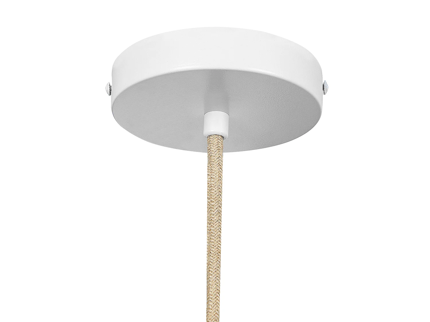 Lampe suspension LUYANO Rotin Beige