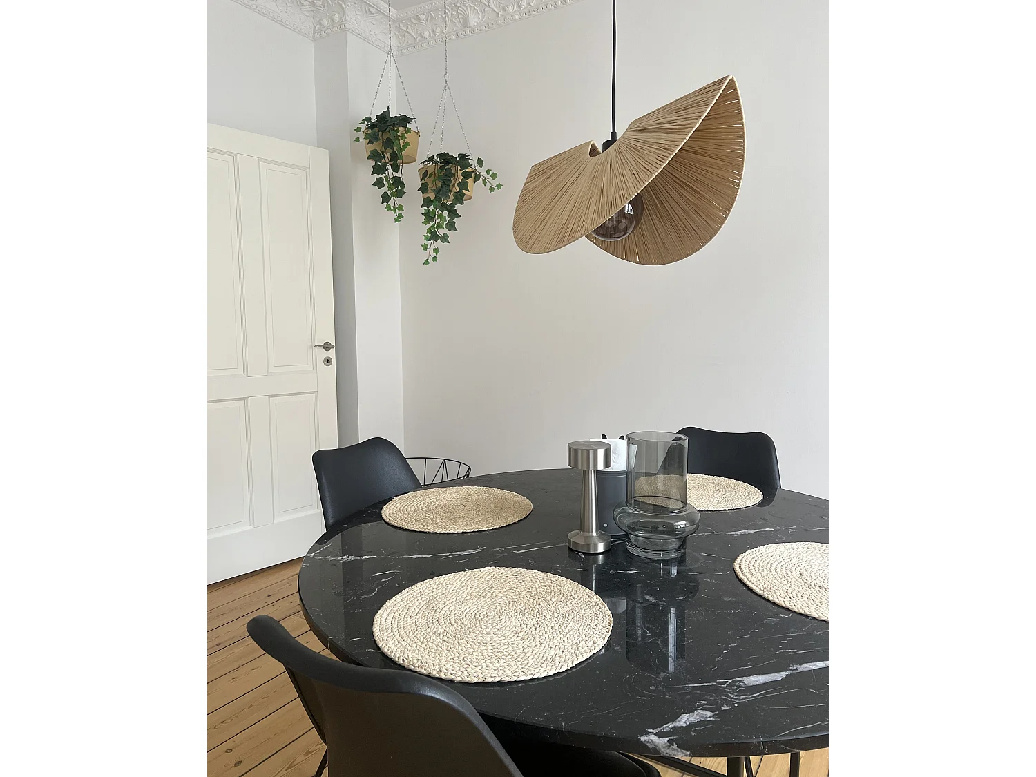 Lampe suspension HERRON Papier Naturel