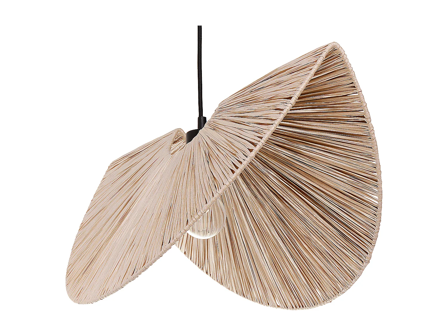 Hanglamp HERRON Papier Natuurlijk