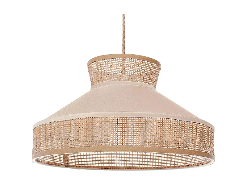 Lampadario BATALI Rattan Beige