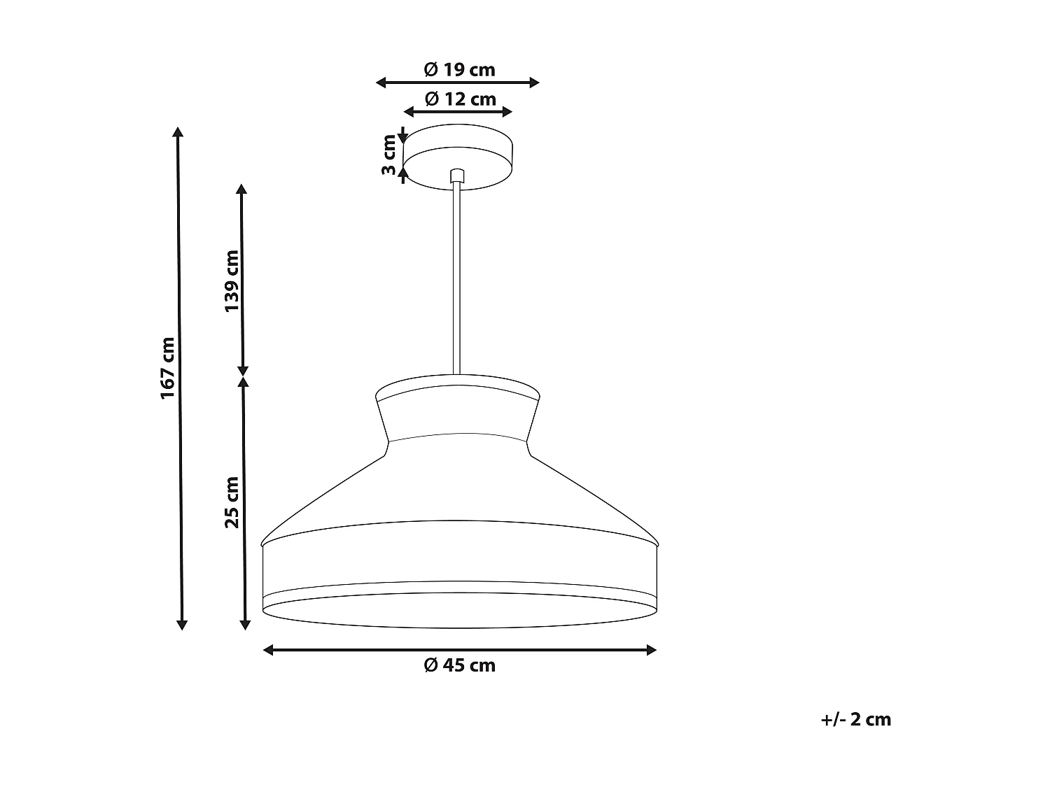Hanglamp BATALI Rotan Beige