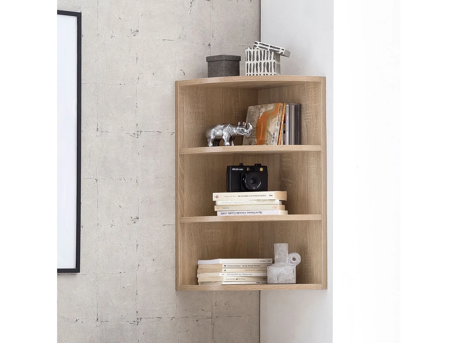 Eckregal Wandregal Winkelregal Badregal Küchenregal Standregal Regal