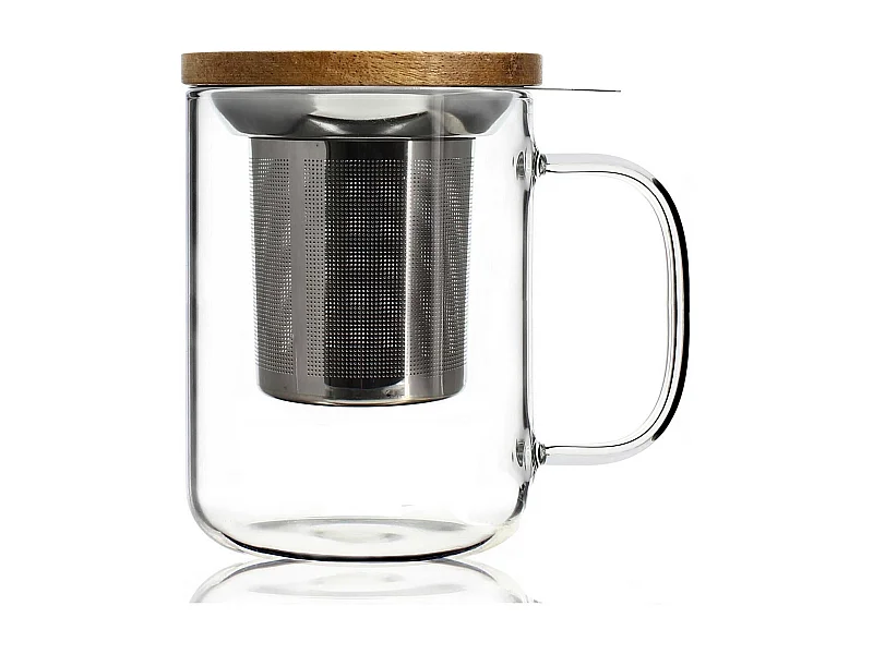 Ogo Living - Tisaniere Gustave En Verre Borosilicate  450 Ml Ogo