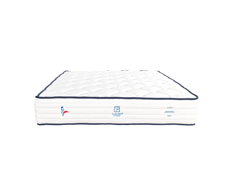 Matelas 160x200 cm, Patriote, 27cm, Ressorts Ensachés, mémoire de forme