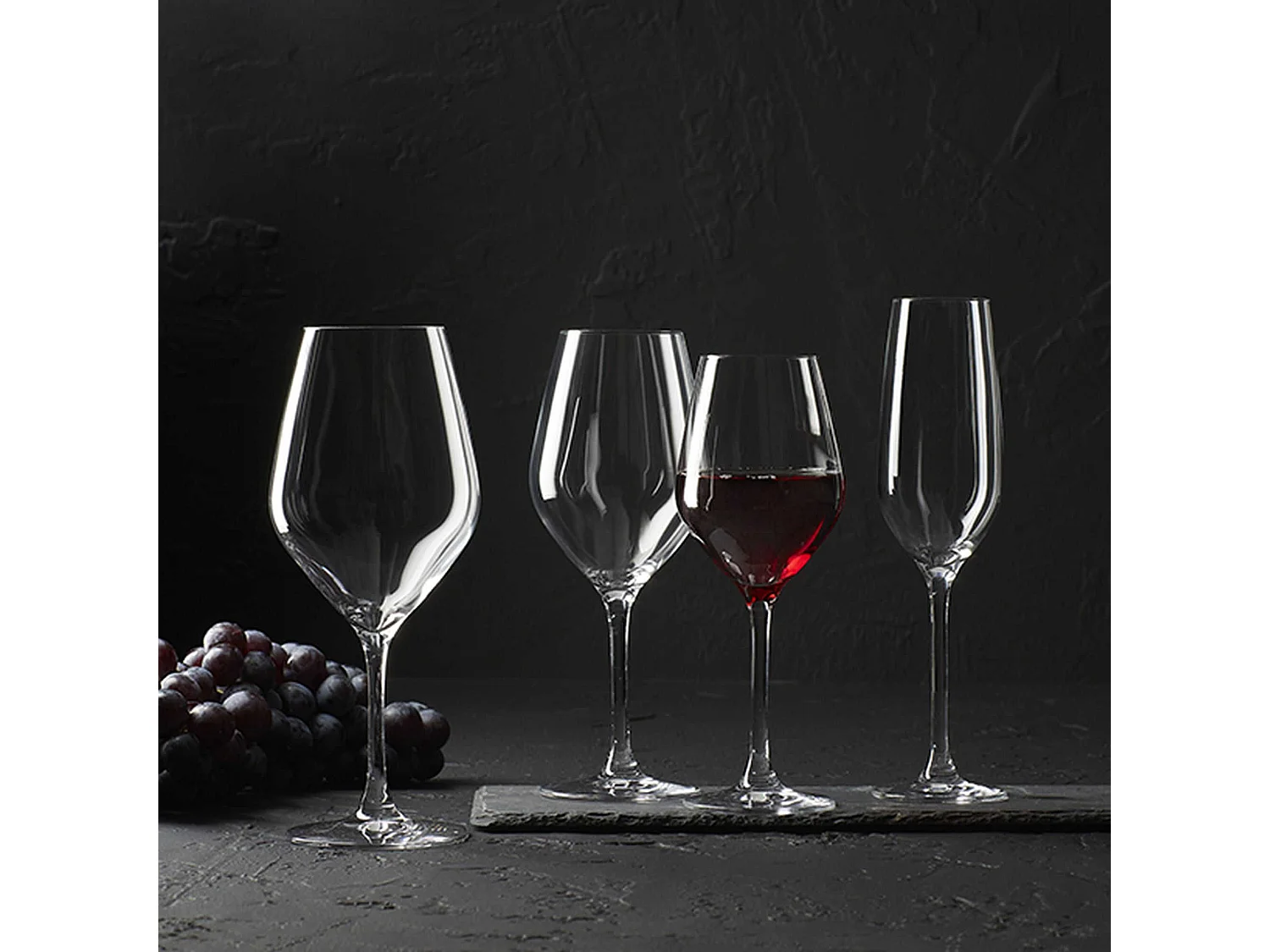 Ogo Living - Boite De 6 Flûtes à Champagne 19cl Zenith En Cristallin
