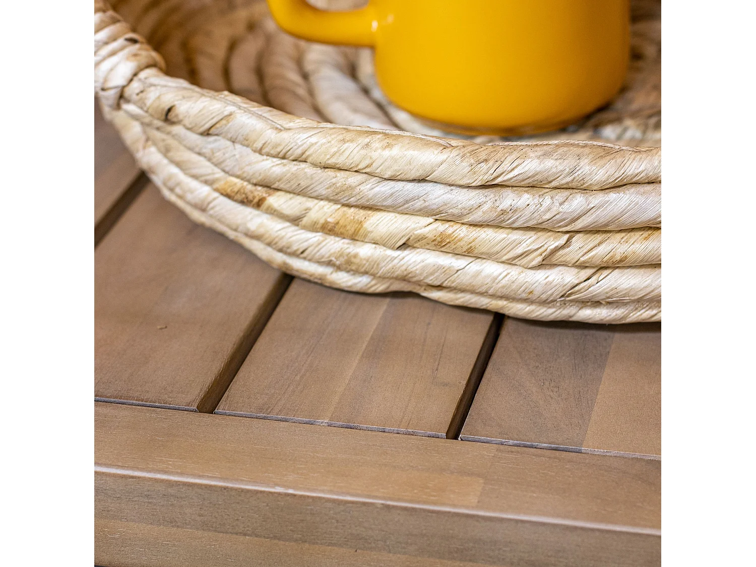 Now's Home - Table Basse En Bois D'acacia