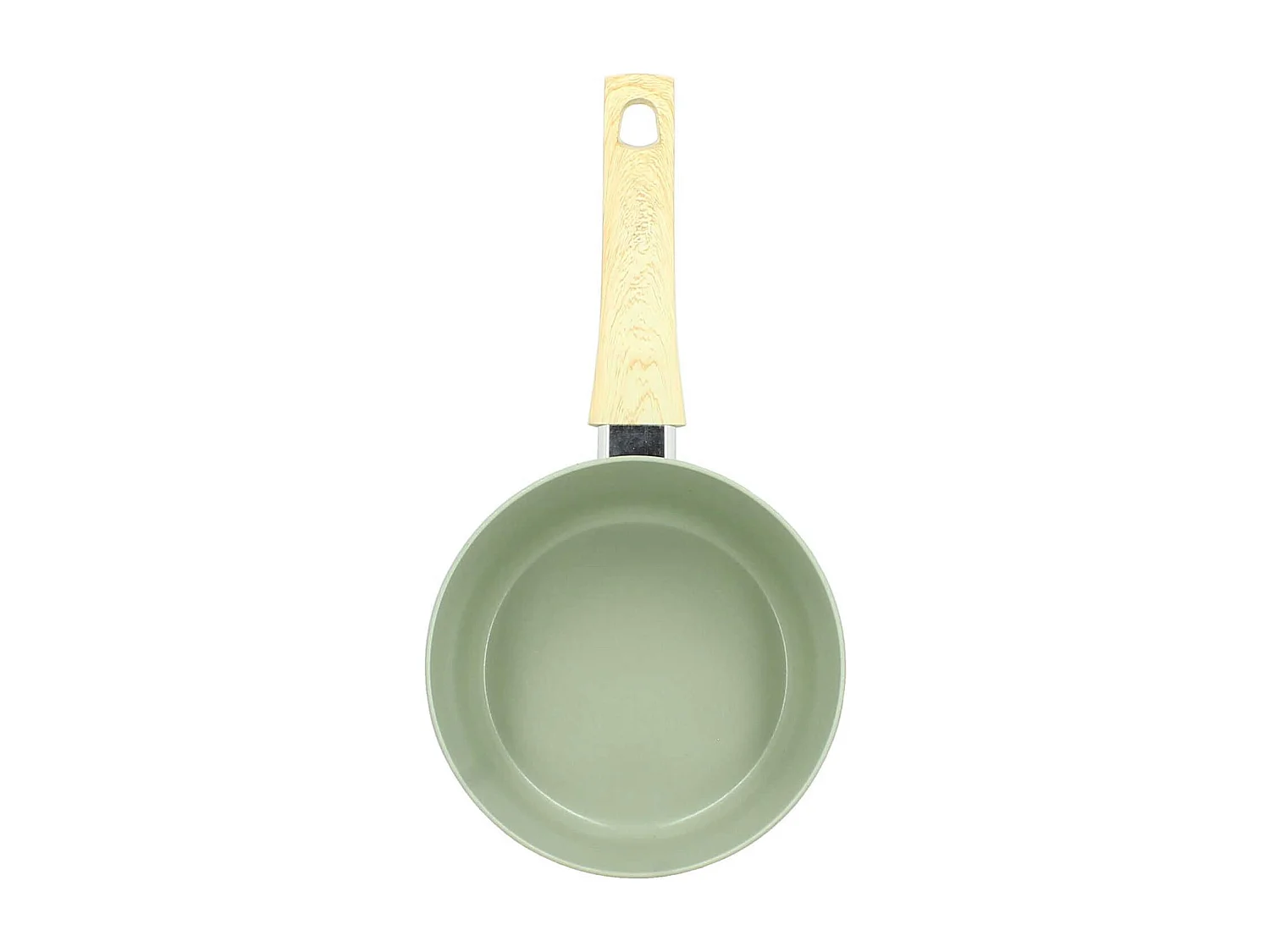 Menastyl - Set De 3 Casseroles Colorama Celadon - Casserole 16/18 Et 20 Cm - En Aluminium - Revetement Antiadhesif En Ceramique
