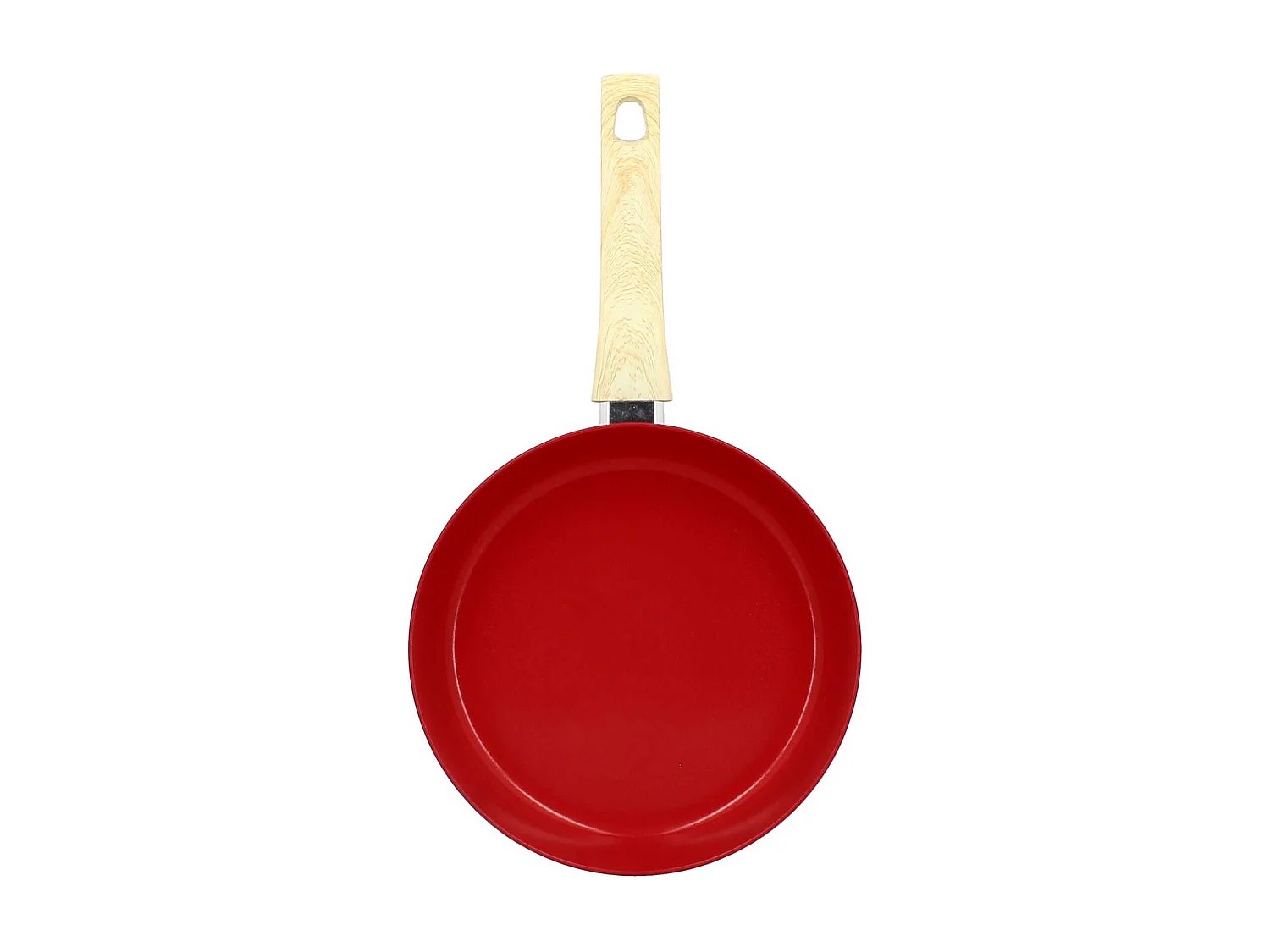 Menastyl - Set De 3 Poeles Colorama  Magenta - Poele 20/24 Et 28 Cm - En Aluminium - Revetement Antiadhesif En Ceramique