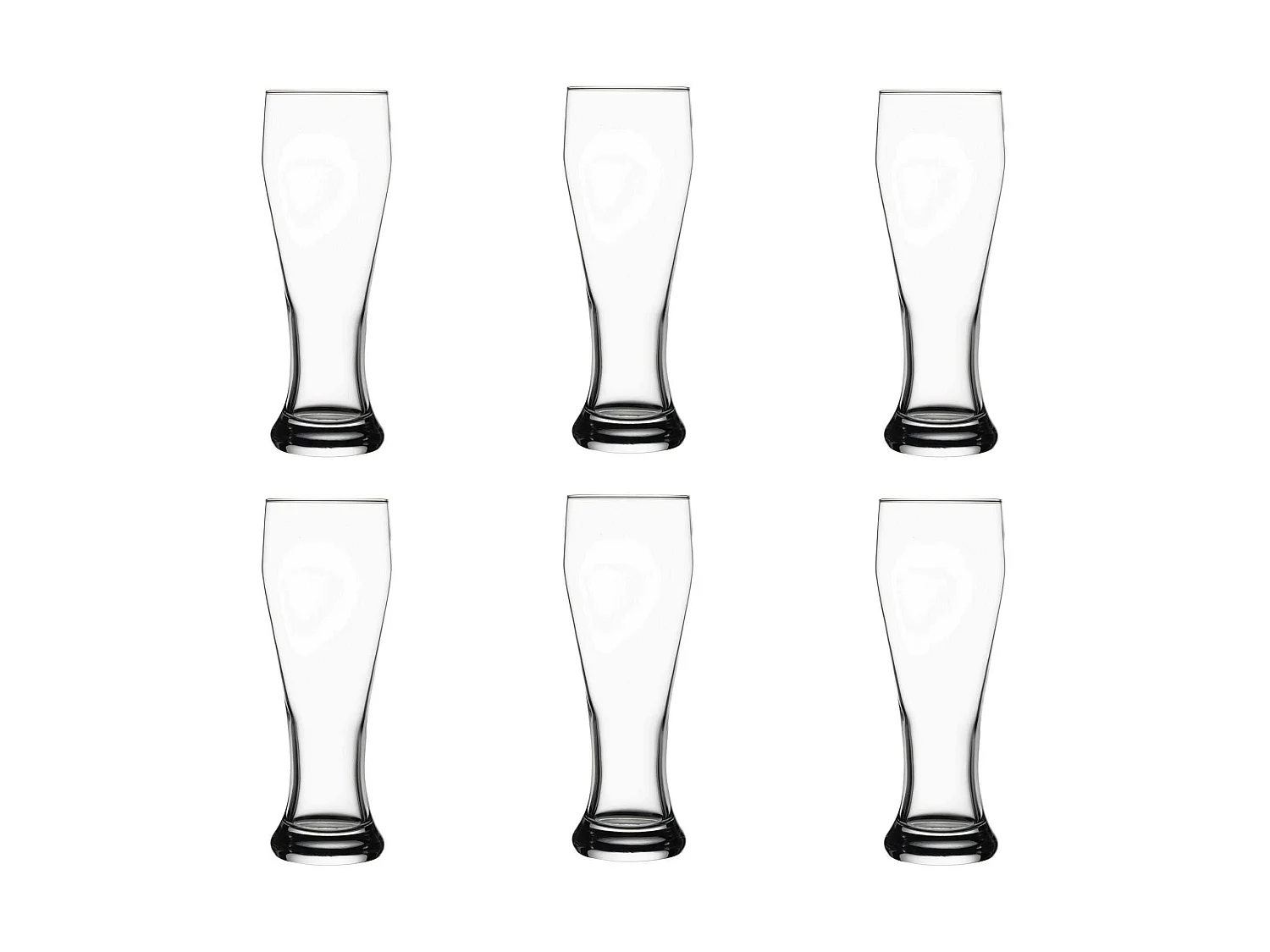 Novastyl - Lot De 6 Chopes Brasseur En Verre