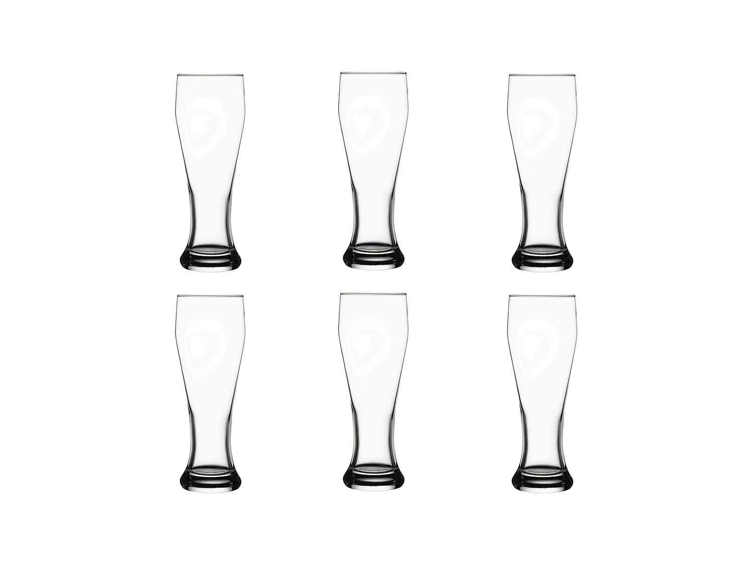 Novastyl - Lot De 6 Chopes Brasseur En Verre