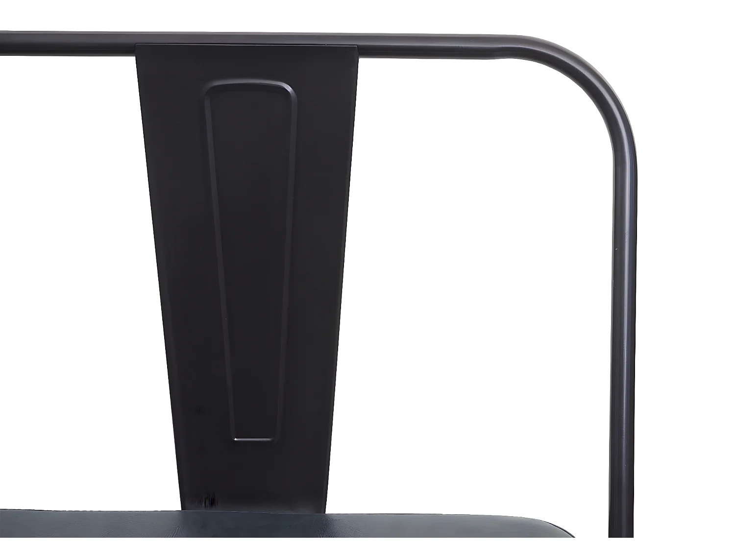 Ławka 3-osobowa MCW-H10,  czarno-szary