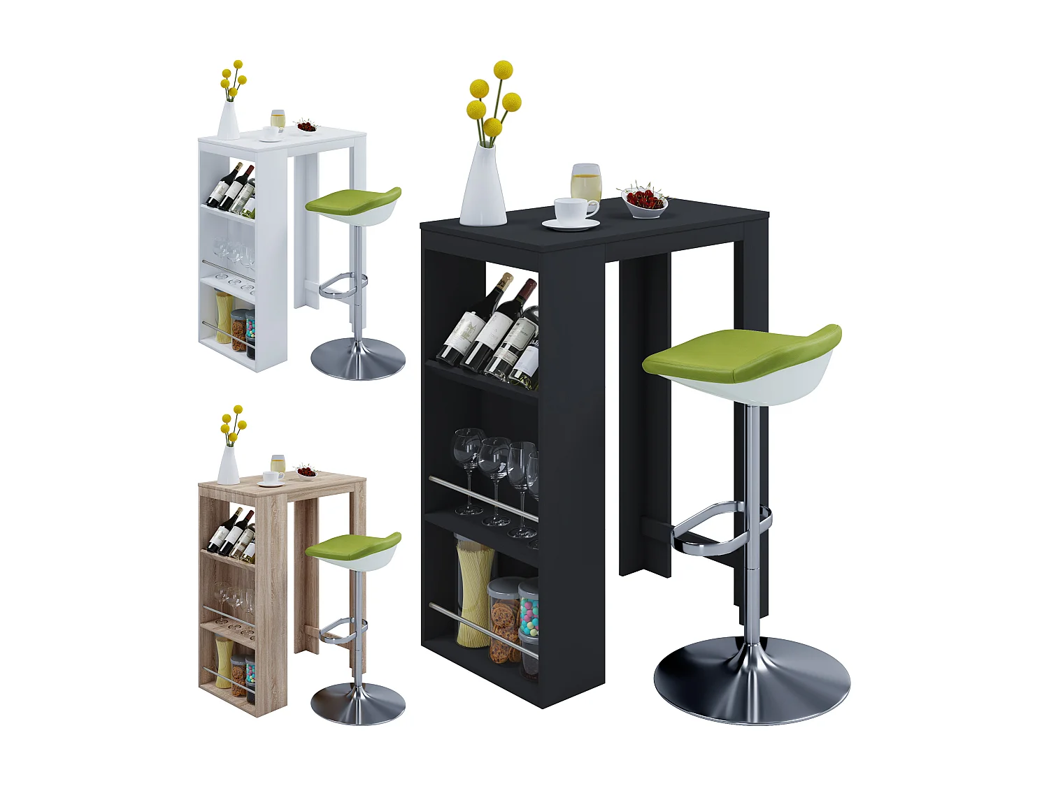 Barbecue Oktola Sonoma oak (Sägerau) H. 110 x W. 80 x D. 50 cm