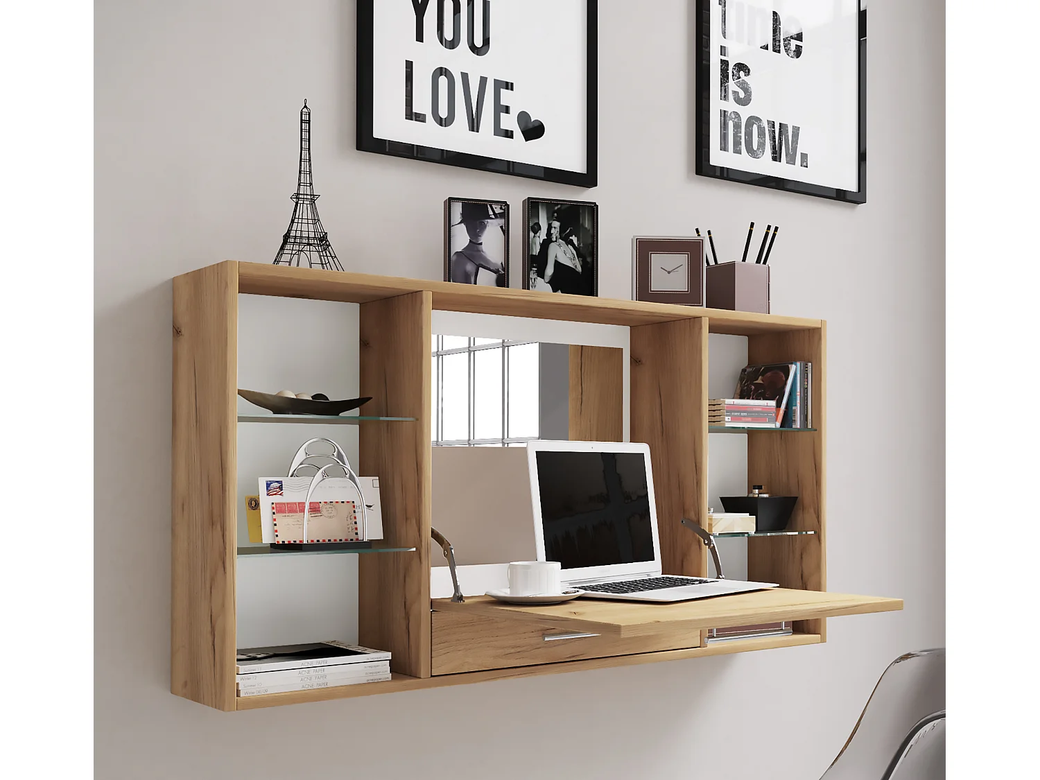 Specchio da tavolo da parete Teala