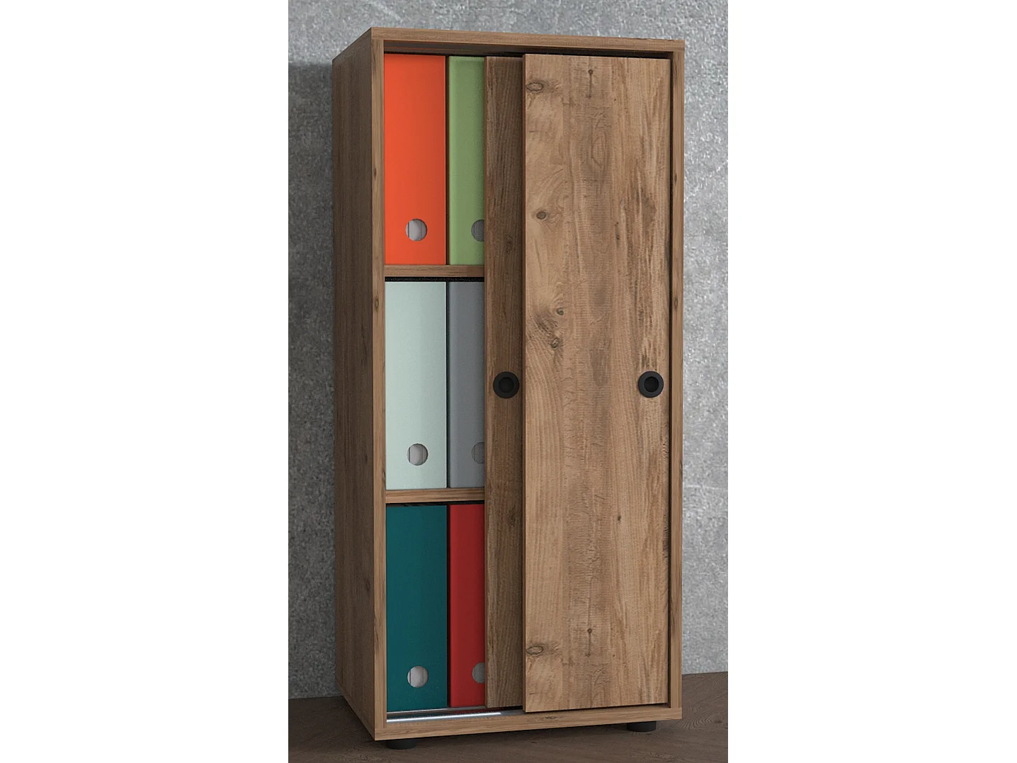 Büroschrank Schiebetüren Aktenschrank Ulas 3fach