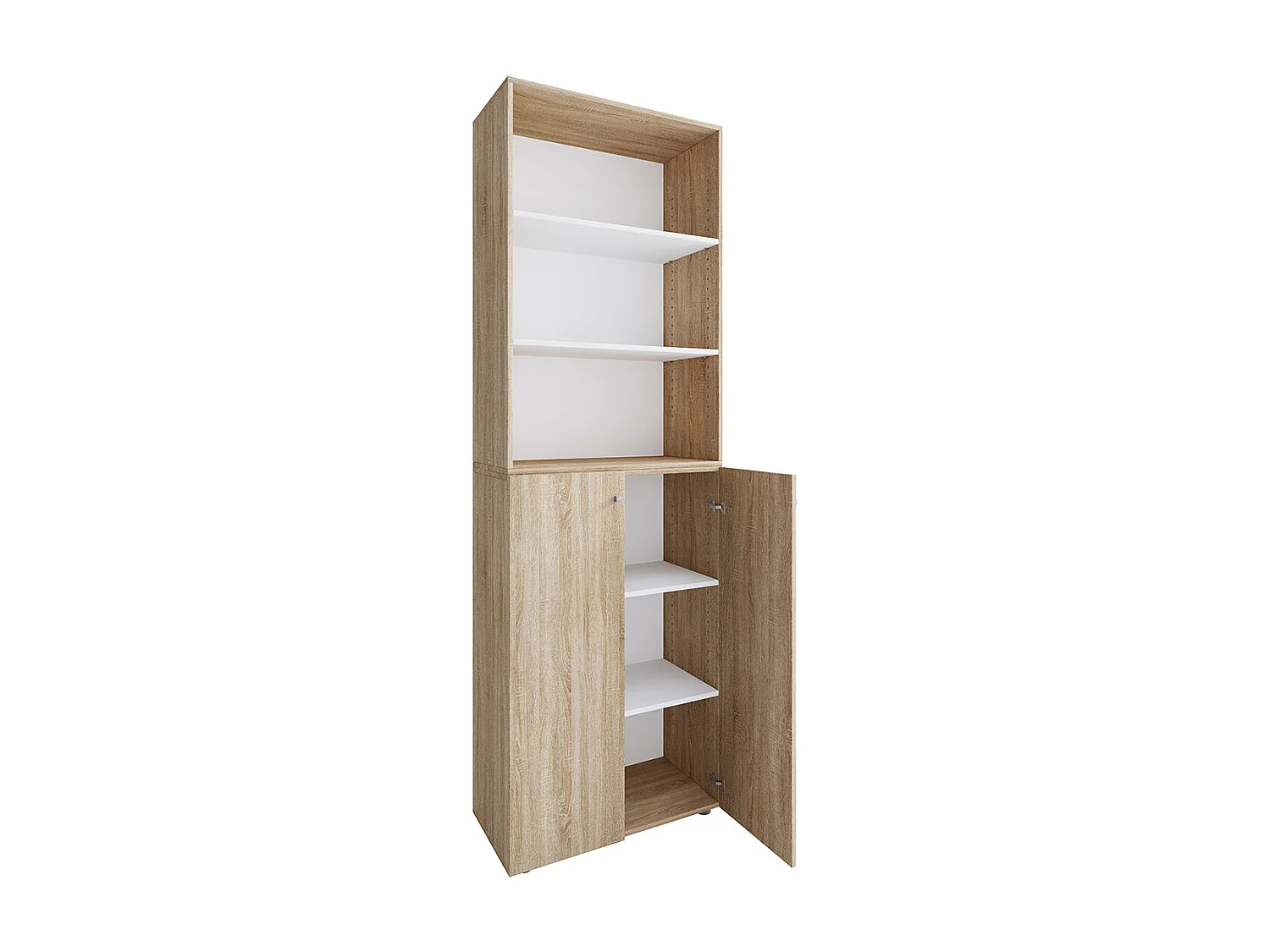 XL Wood Grande armoire à chaussures Lona 6