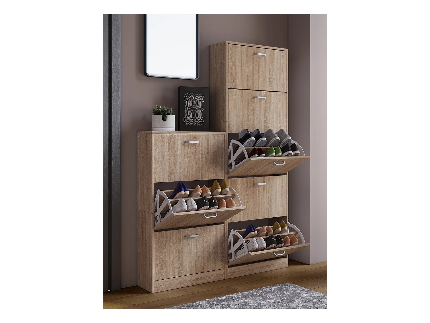 Szafka na buty Wywrotka butów Sipos XL