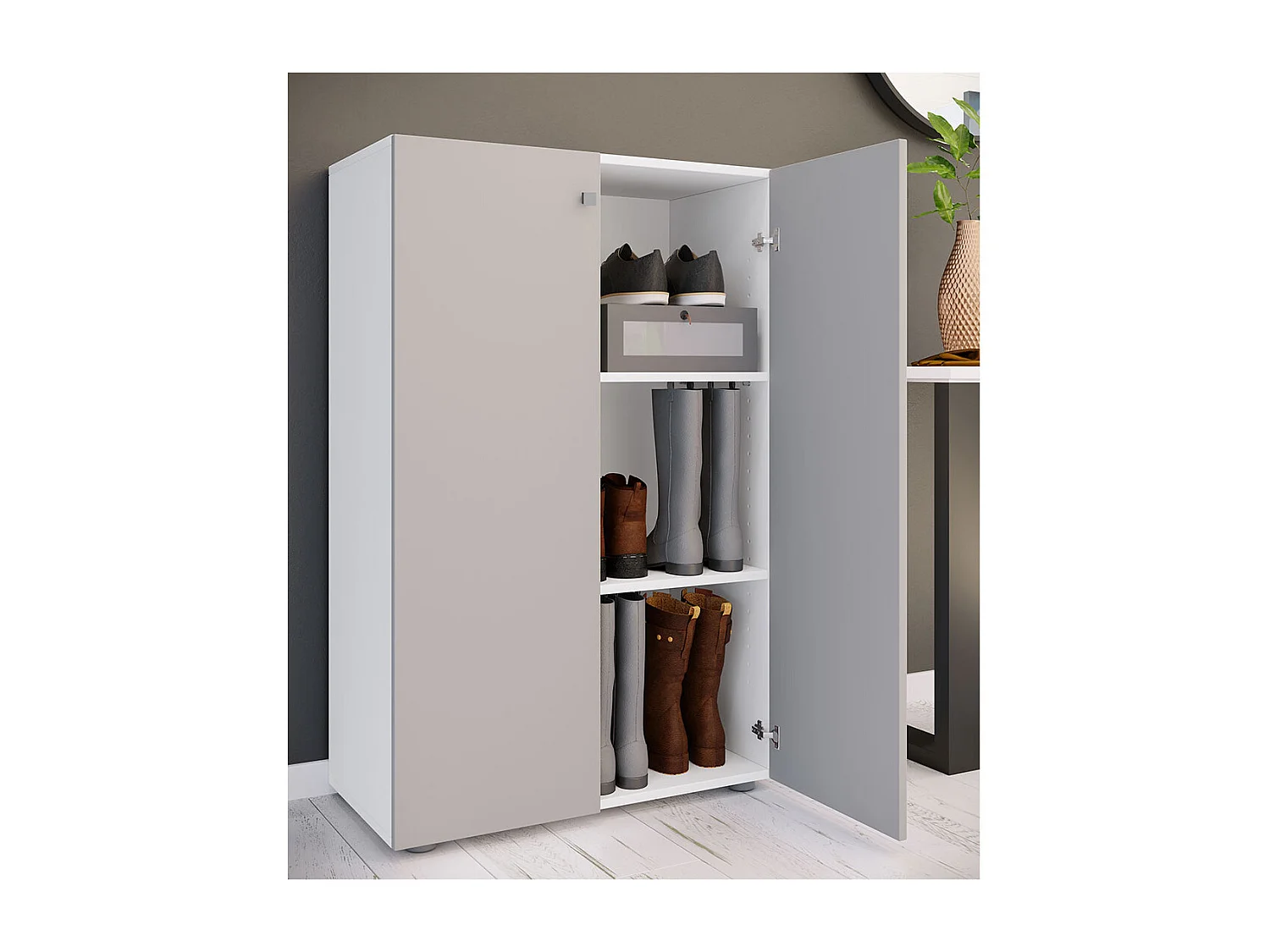Porte-chaussures en bois Lona 3
