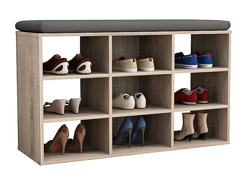 Shoe Shelf Hinsol Sonoma Oak H. 50 x W. 80 x D. 30 cm