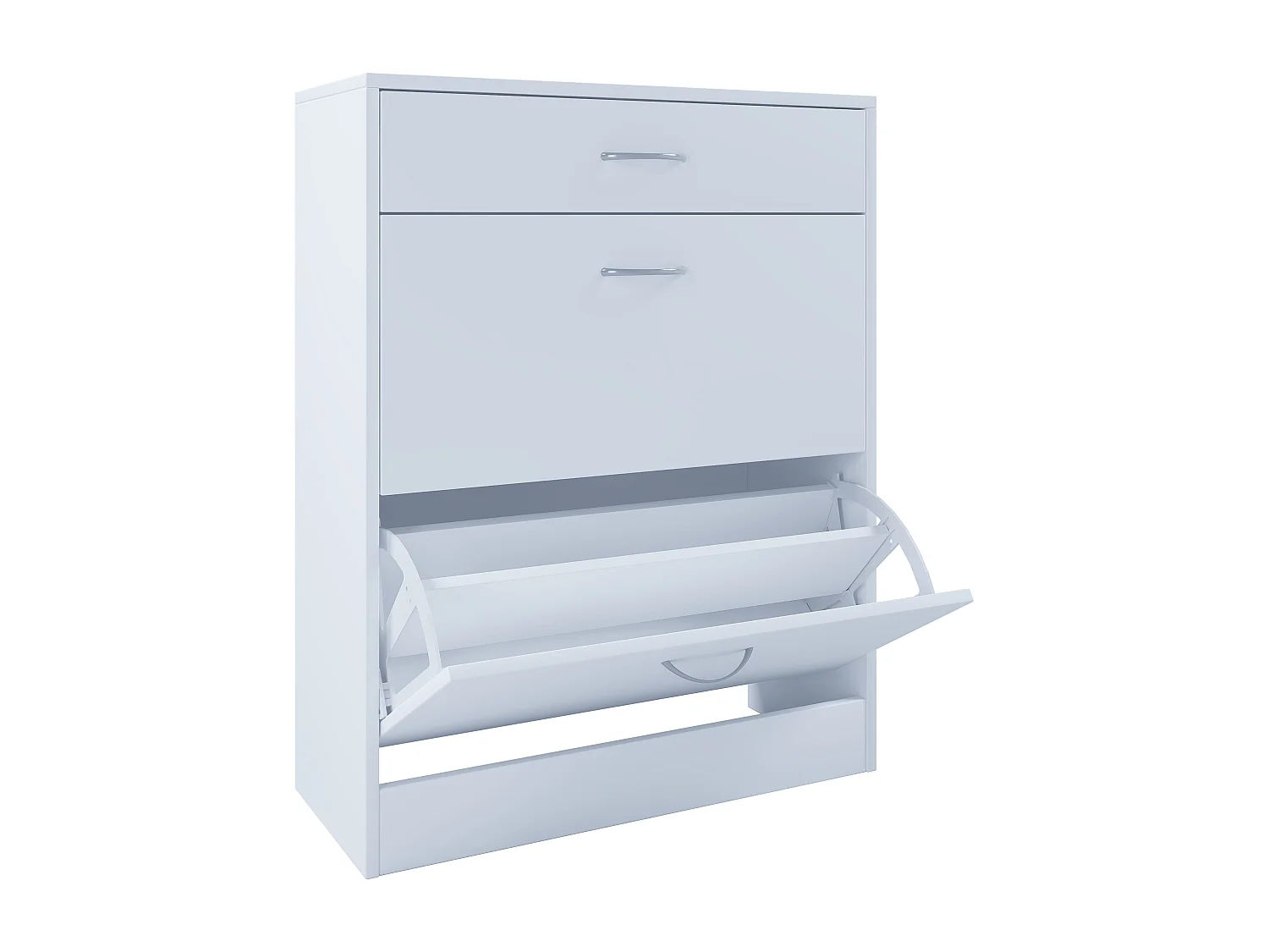 Shoe cabinet Balia White H. 89 x W. 70 x D. 29 cm