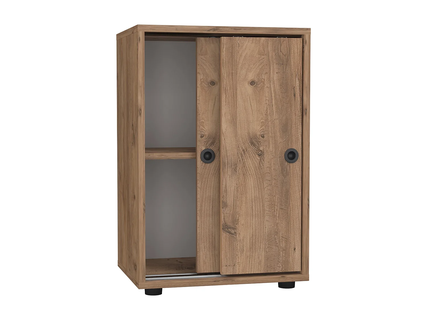 Office cabinet Ulas Honey oak H. 74 x W. 49 x D. 38 cm