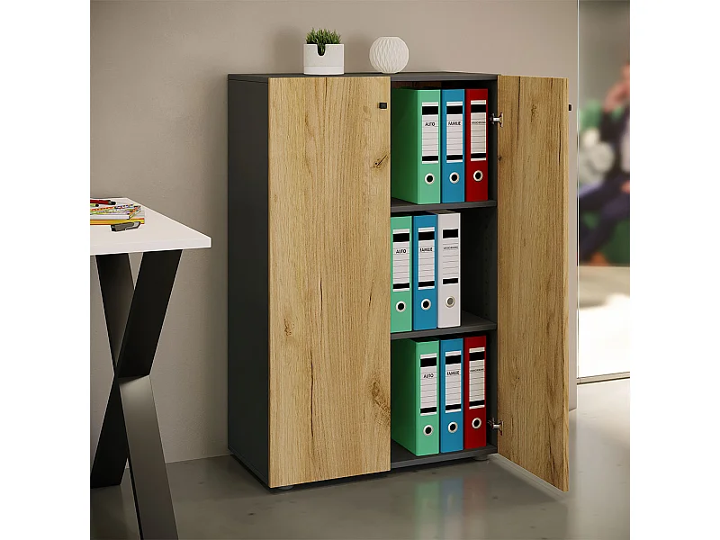 Kantoorkabinetkast Lona 3-voudig