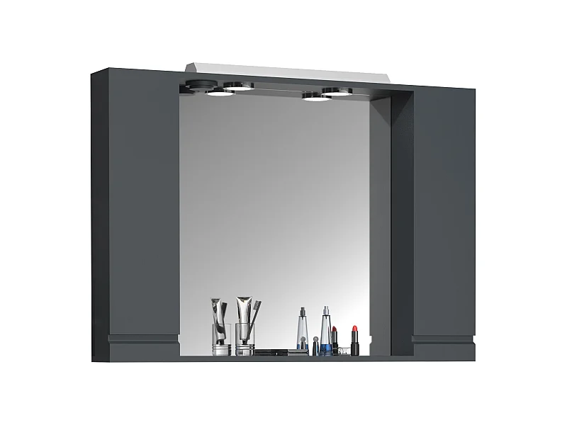 Spiegelschrank Bad Spiegel Beleuchtung Silora XL