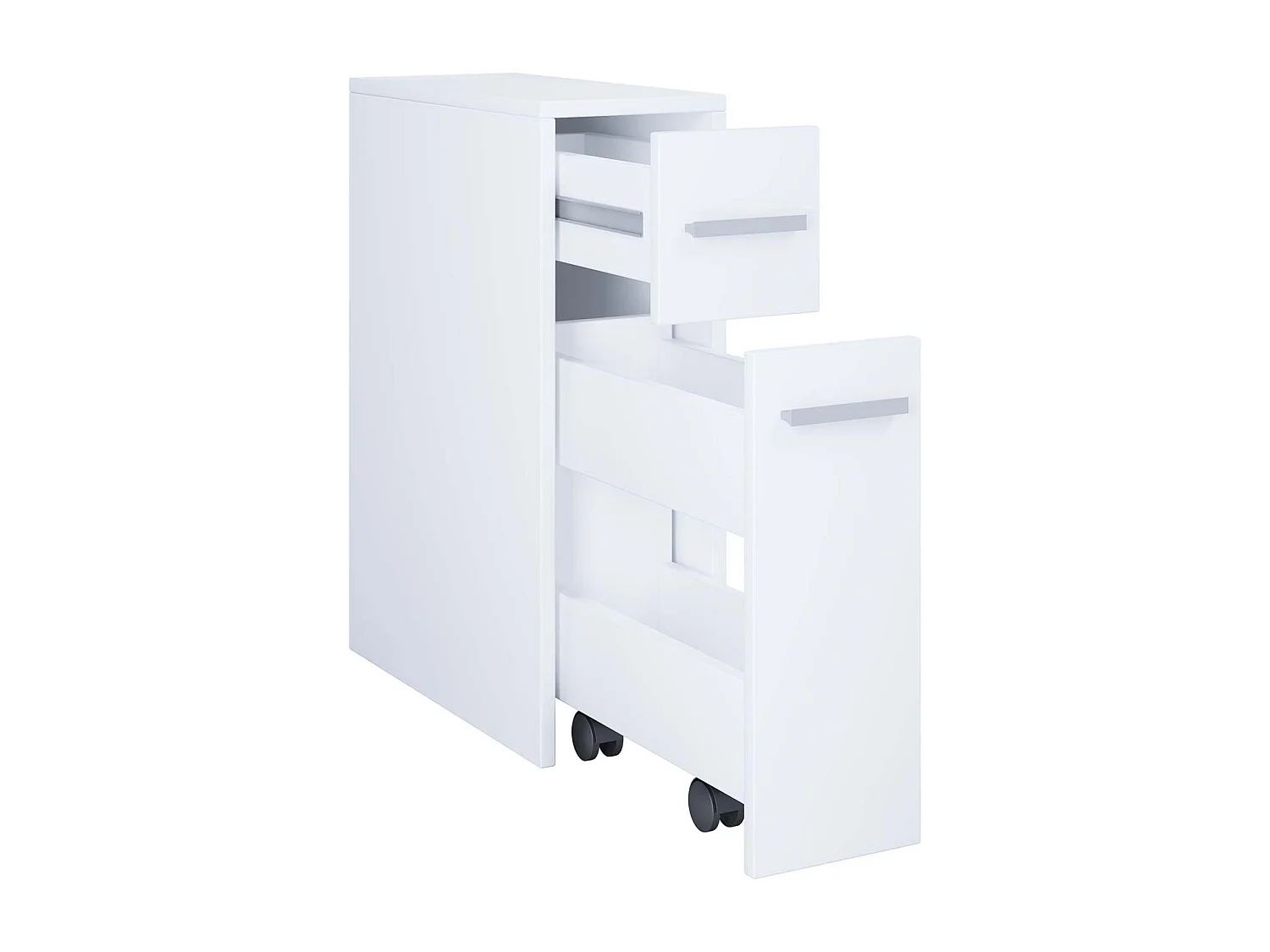 Bathroom furniture Midischrank Zalo White H. 61 x W. 20 x D. 45 cm