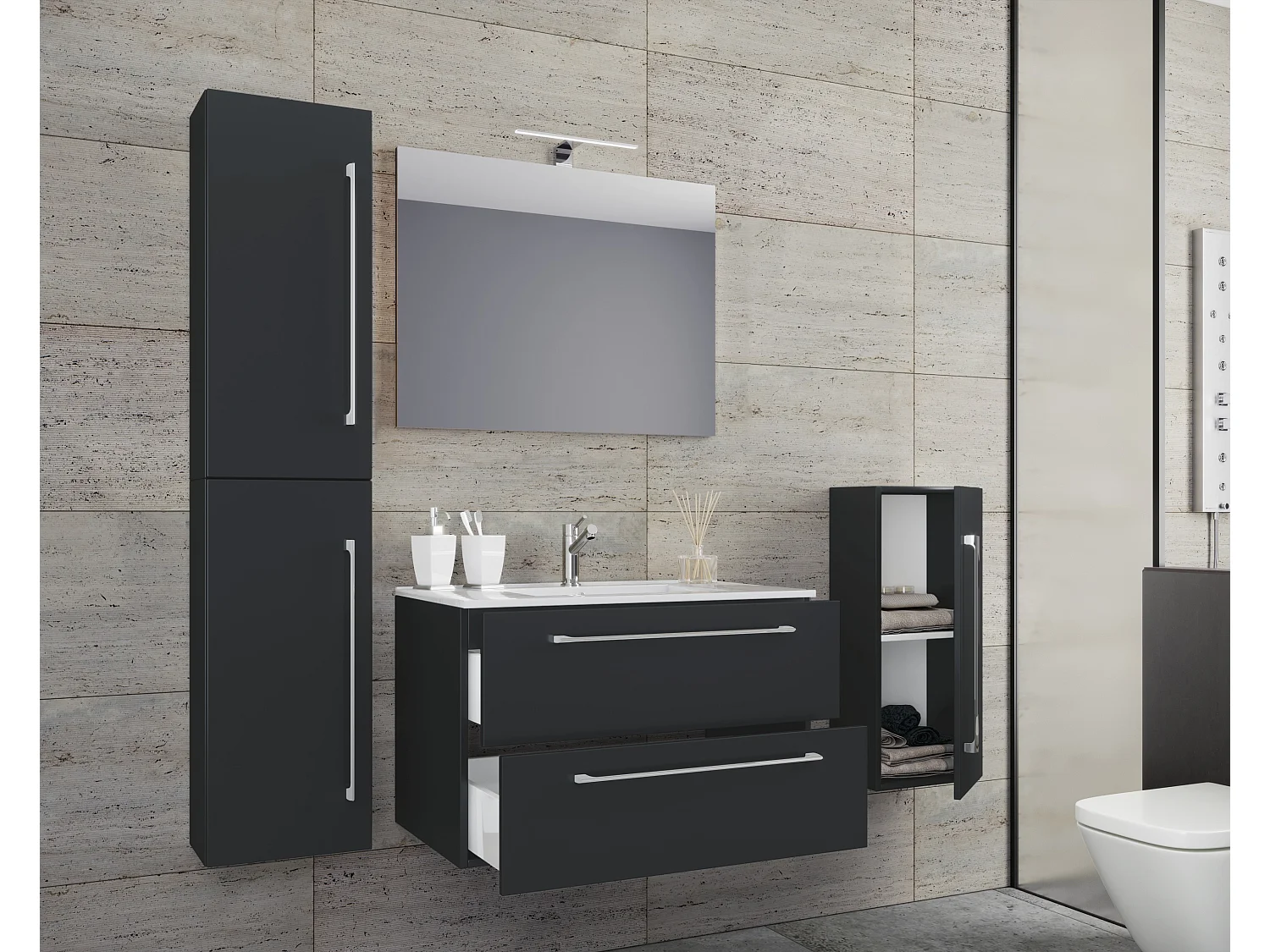 5 pièces lavabo Badinos SP