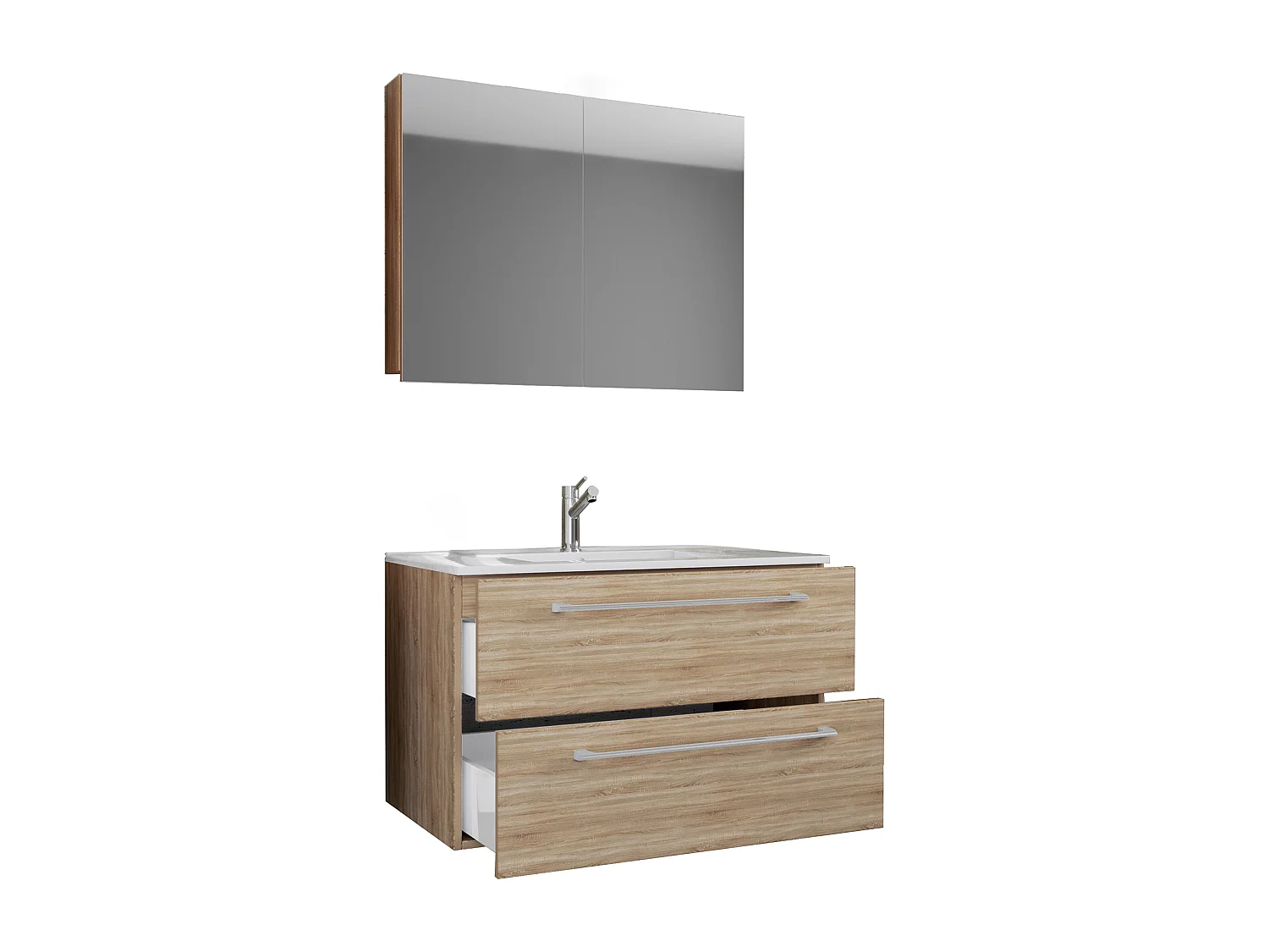 Gruppo lavabo 3 pezzi Lavabo Badinos SC