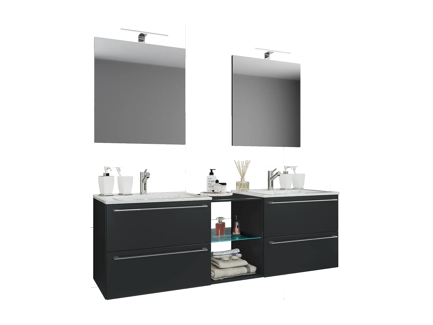 3-pièces lavabo Badinos XXL