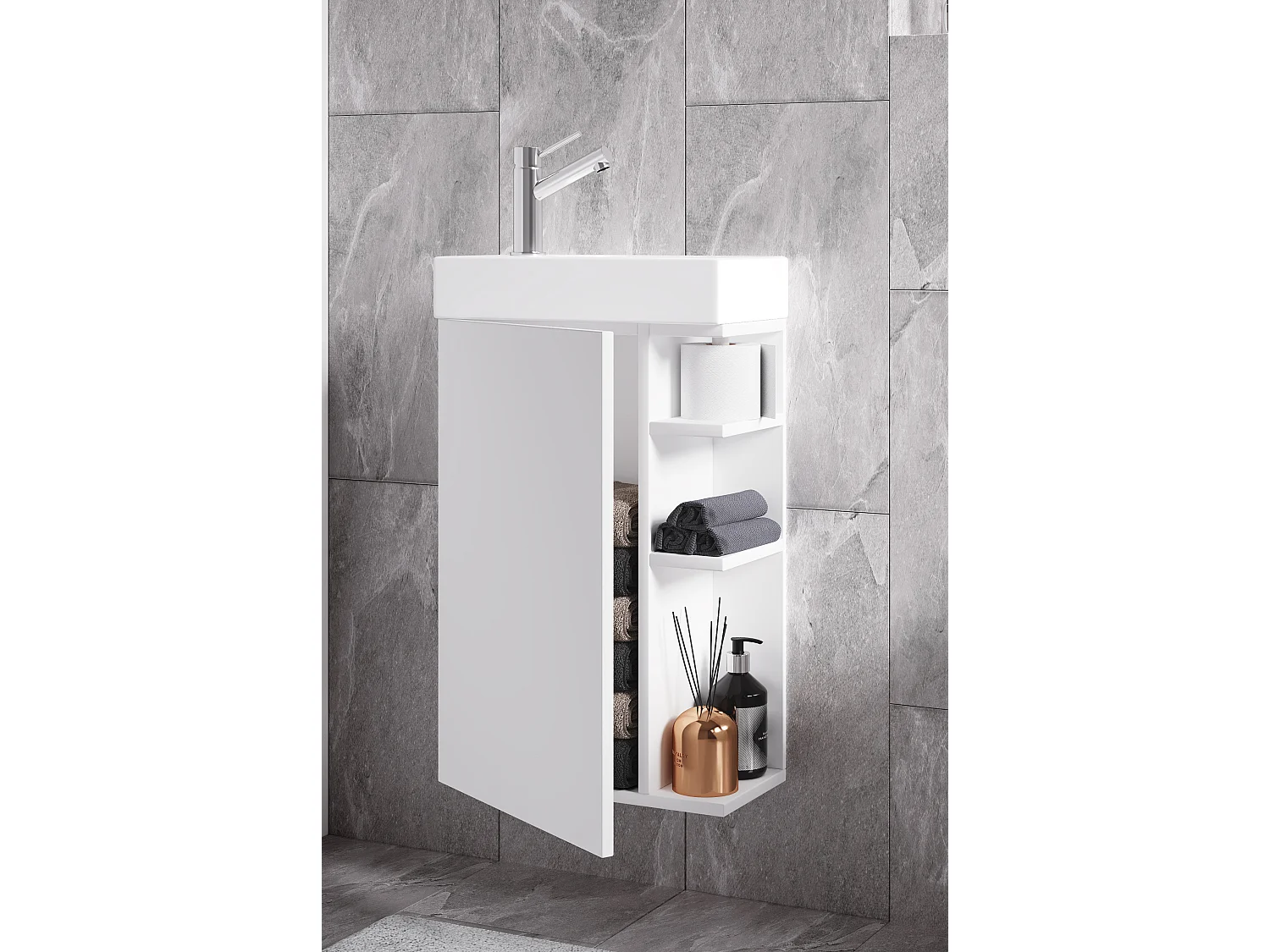 2 pz lavabo Bad Lumia