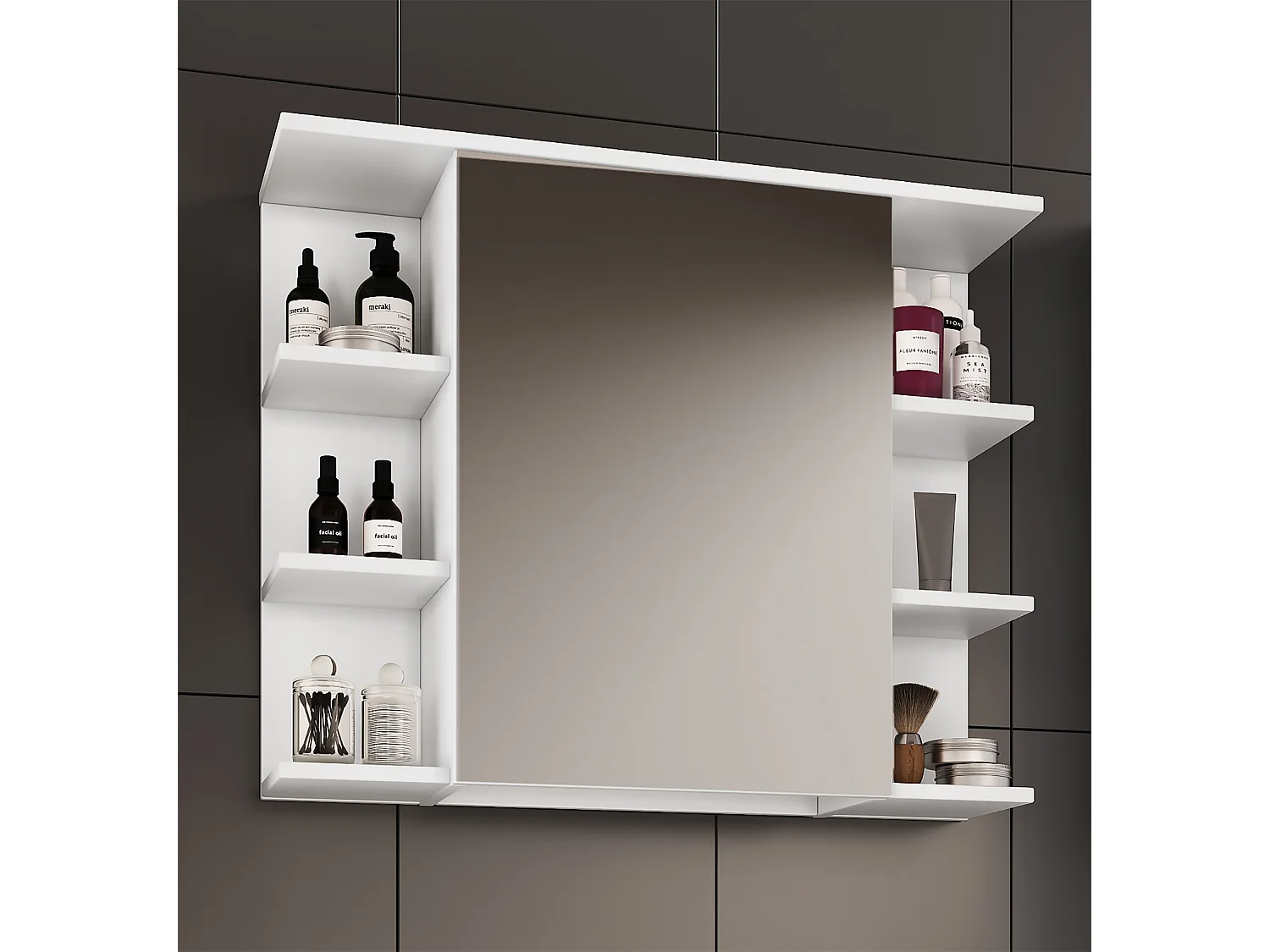 Specchio armadietto scaffale specchio bagno Zalo