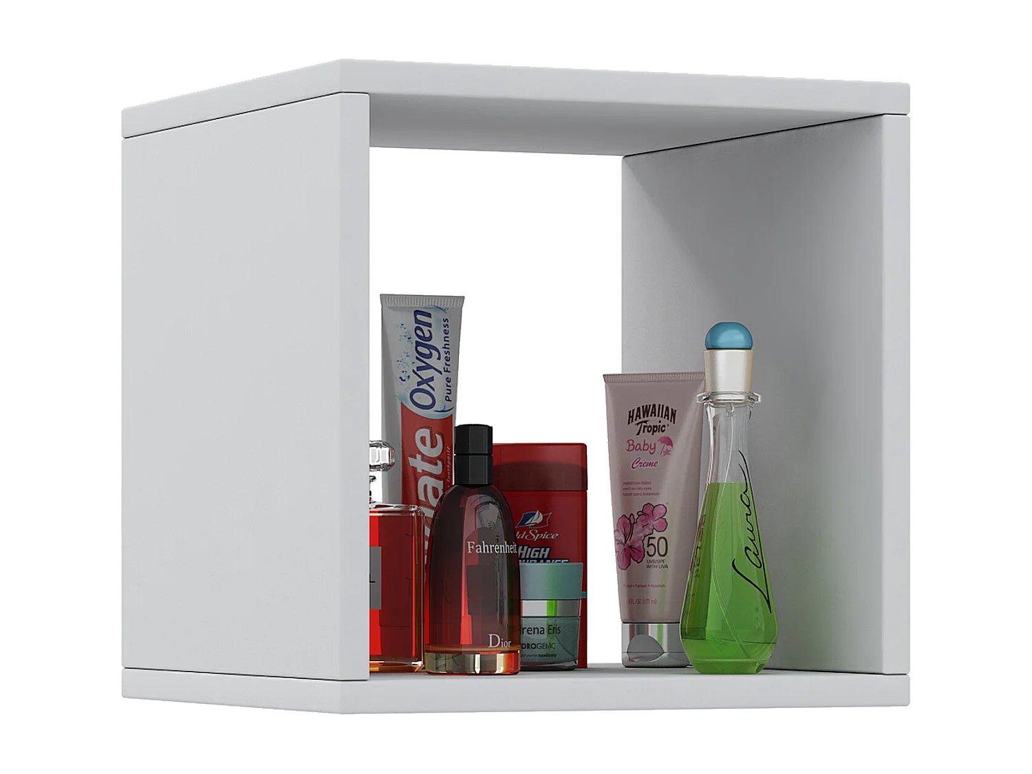 Bathroom furniture Midischrank Benos White H. 34 x W. 31 x D. 30 cm