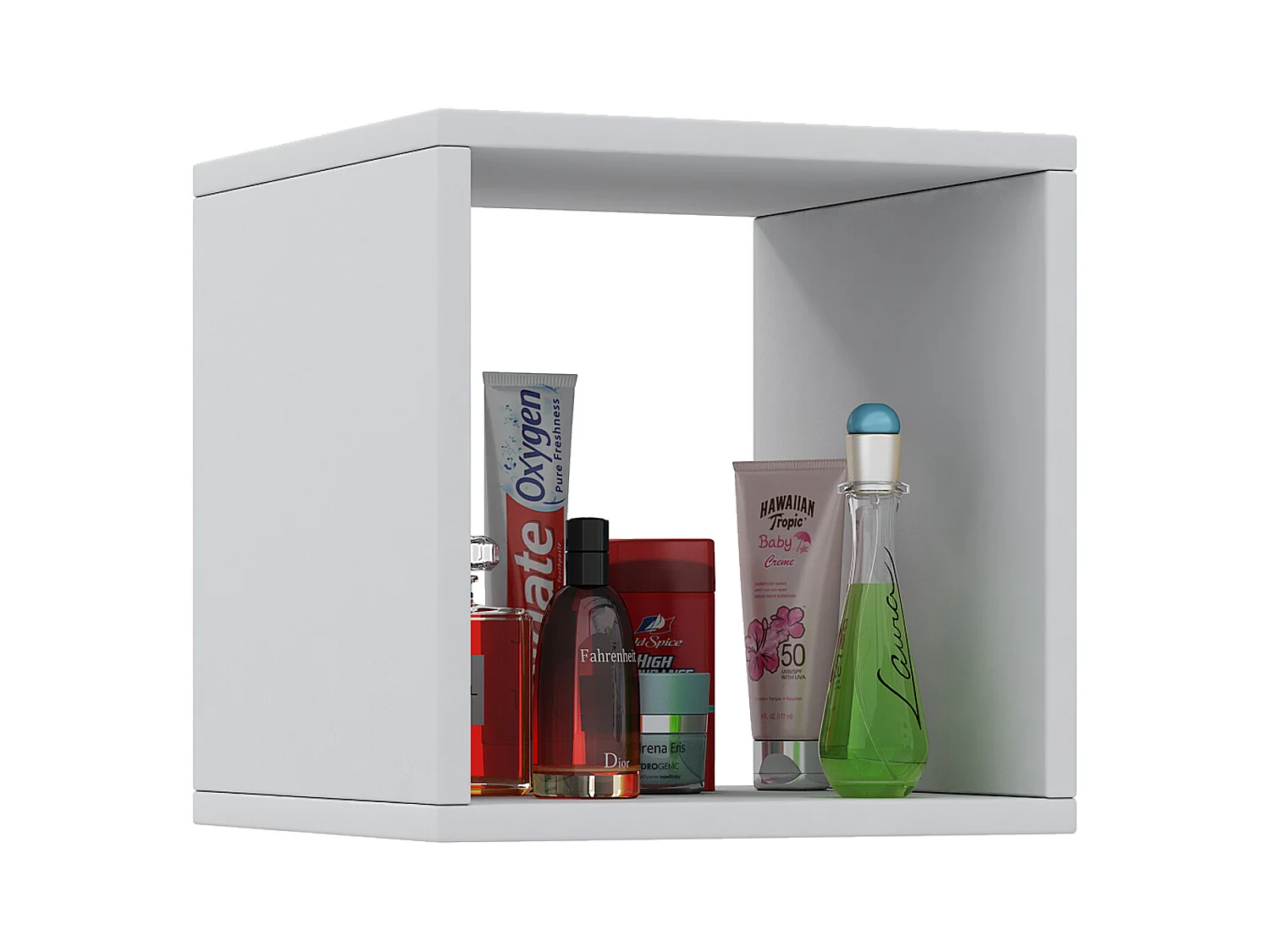 Bathroom furniture Midischrank Benos White H. 34 x W. 31 x D. 30 cm