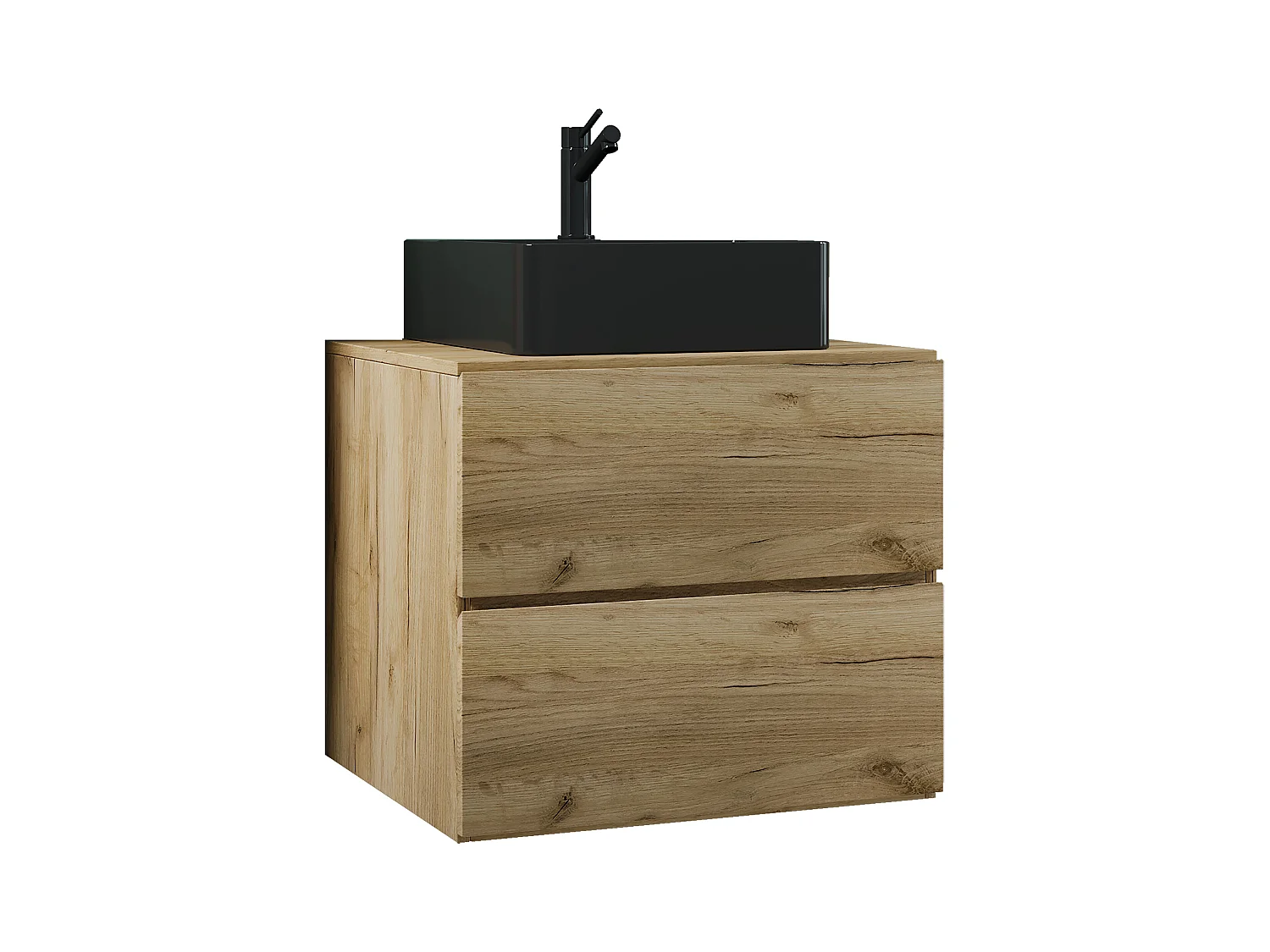 2-tlg. Waschplatz Waschtisch Lendas S Schublade BL