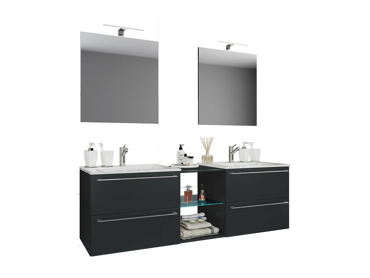 3-pièces lavabo Badinos XXL