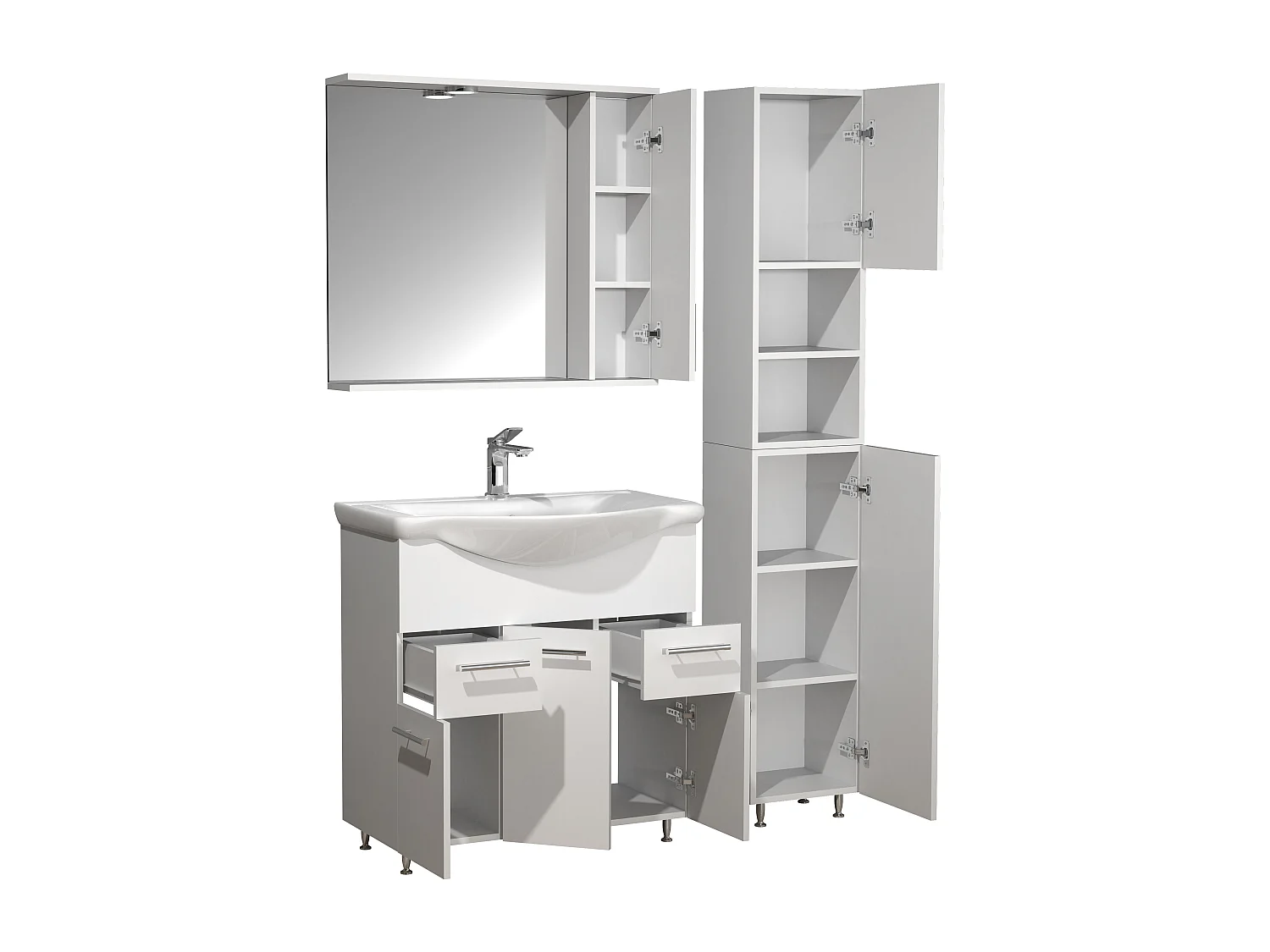 4 pcs. lavabo Lisalo XL