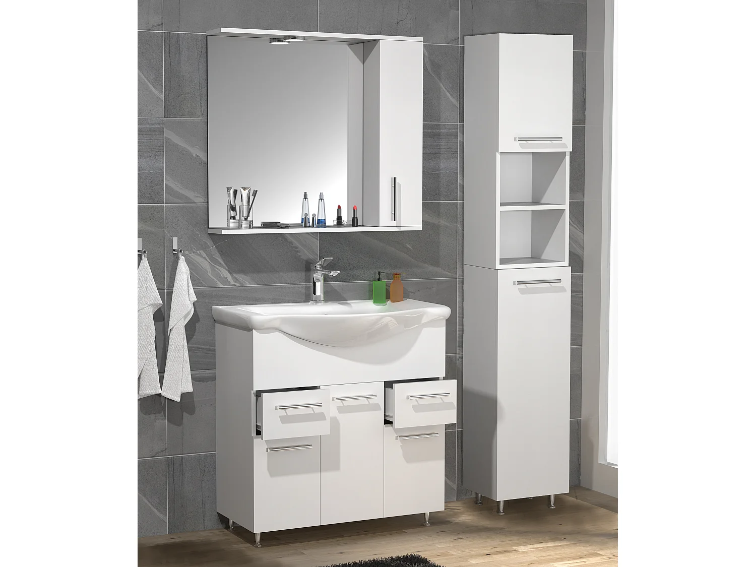 4 pcs. lavabo Lisalo XL