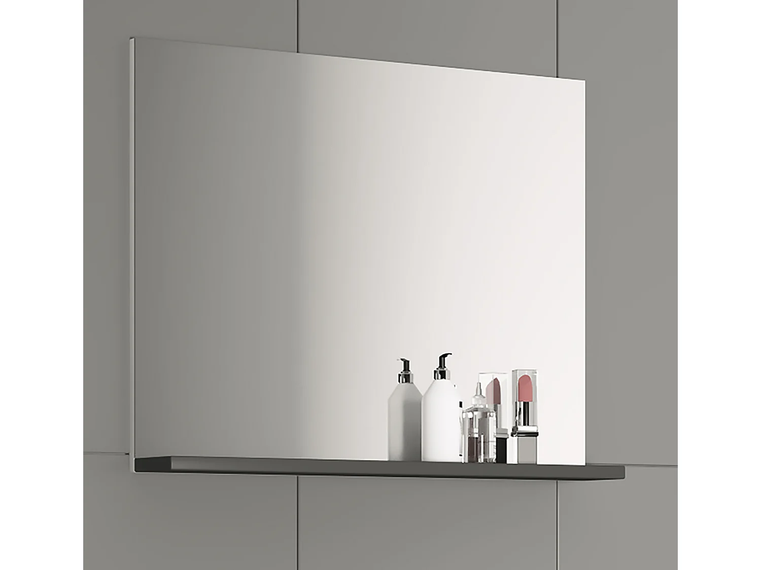 Espejo de muebles de baño Landos Blanco / Antracita 0