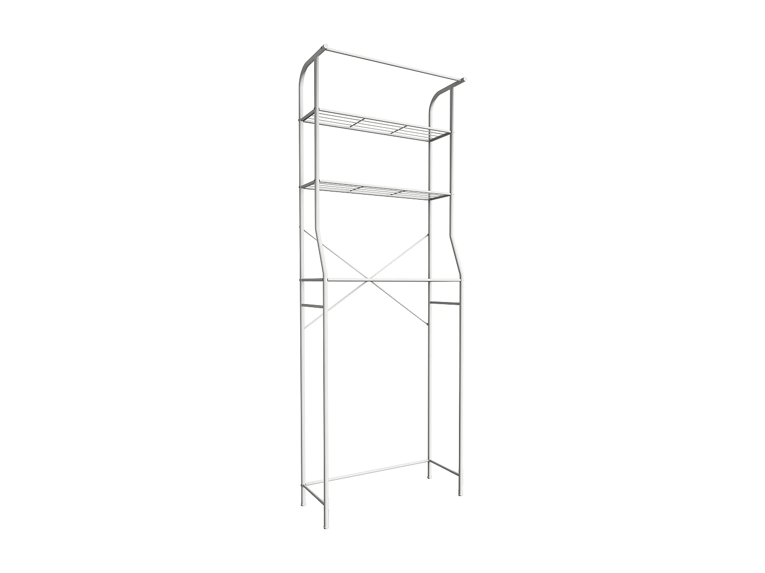 Bathroom furniture washing machine cabinet Tubas White 0