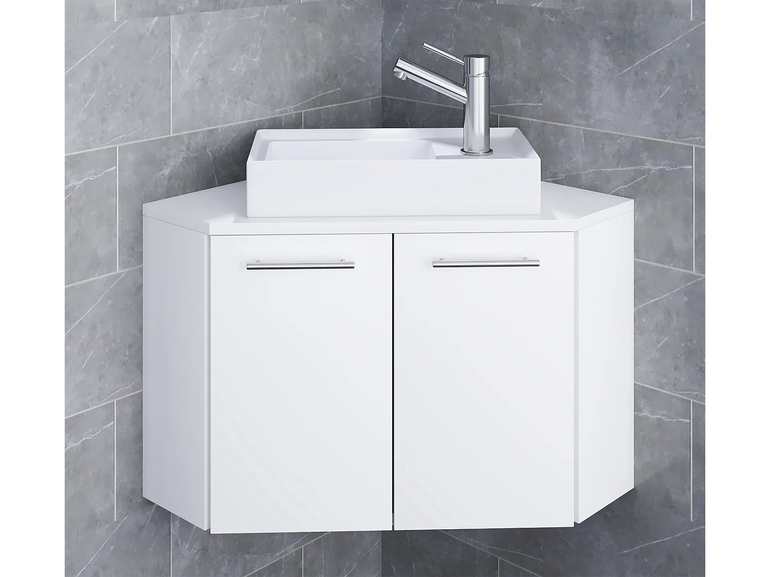 2 szt. umywalka narożna Vilosa