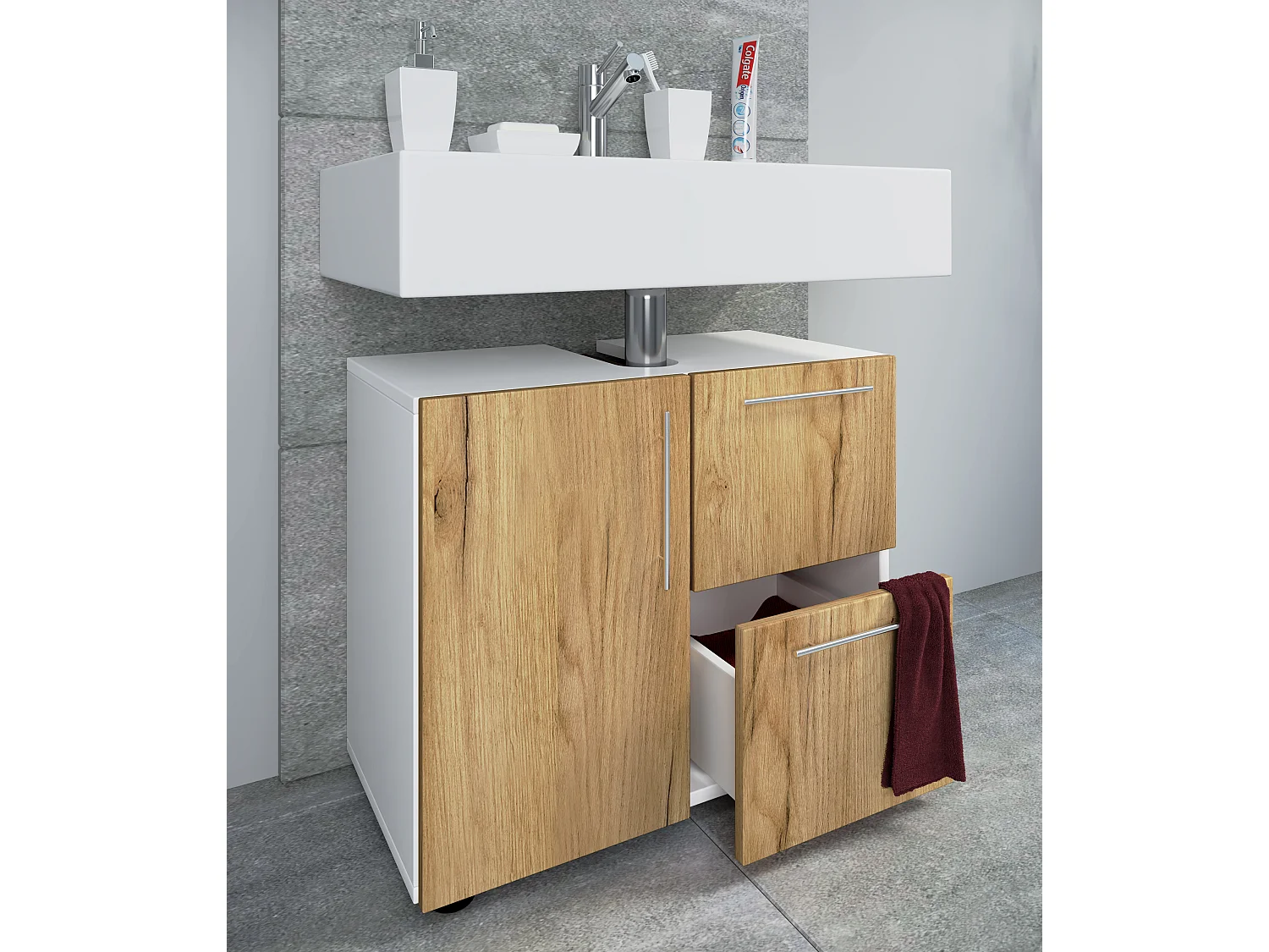 Gabinete de lavabo Flandu